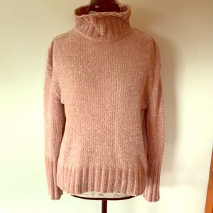 Chenille Mock Neck Sweater Size XS